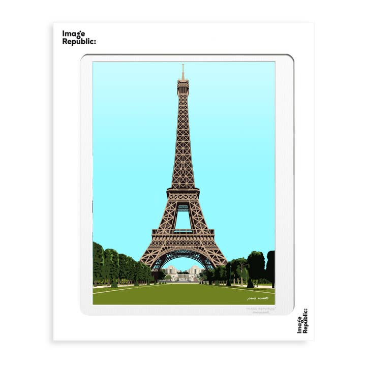 30x40 cm PAULO MARIOTTI CHAMP-DE-MARS ZONDER PERSOON voor wholesale door Image Republic