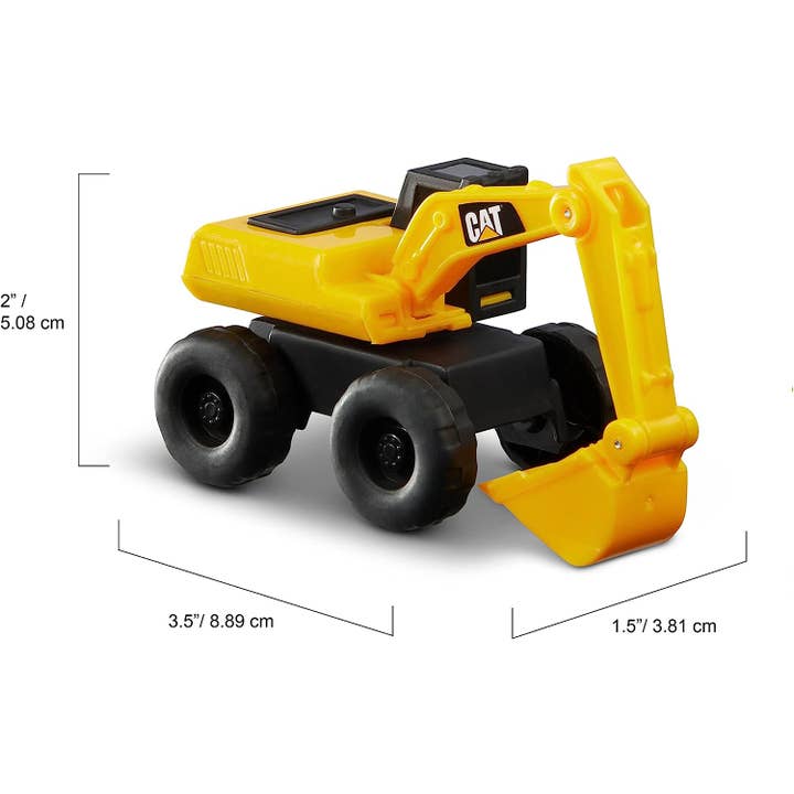 greatique - Wholesale Toy Car/Truck - Kids - Caterpillar CAT Mini Construction Truck Toy Cars Set of 5