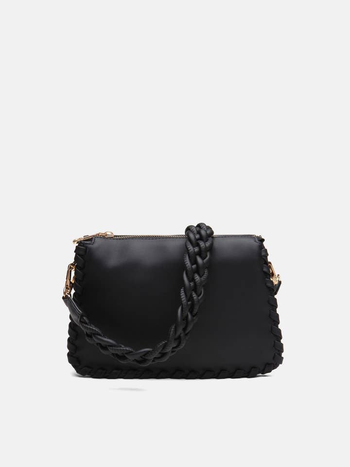Black Elegant Shoulderbag for Women for wholesale by Anharo