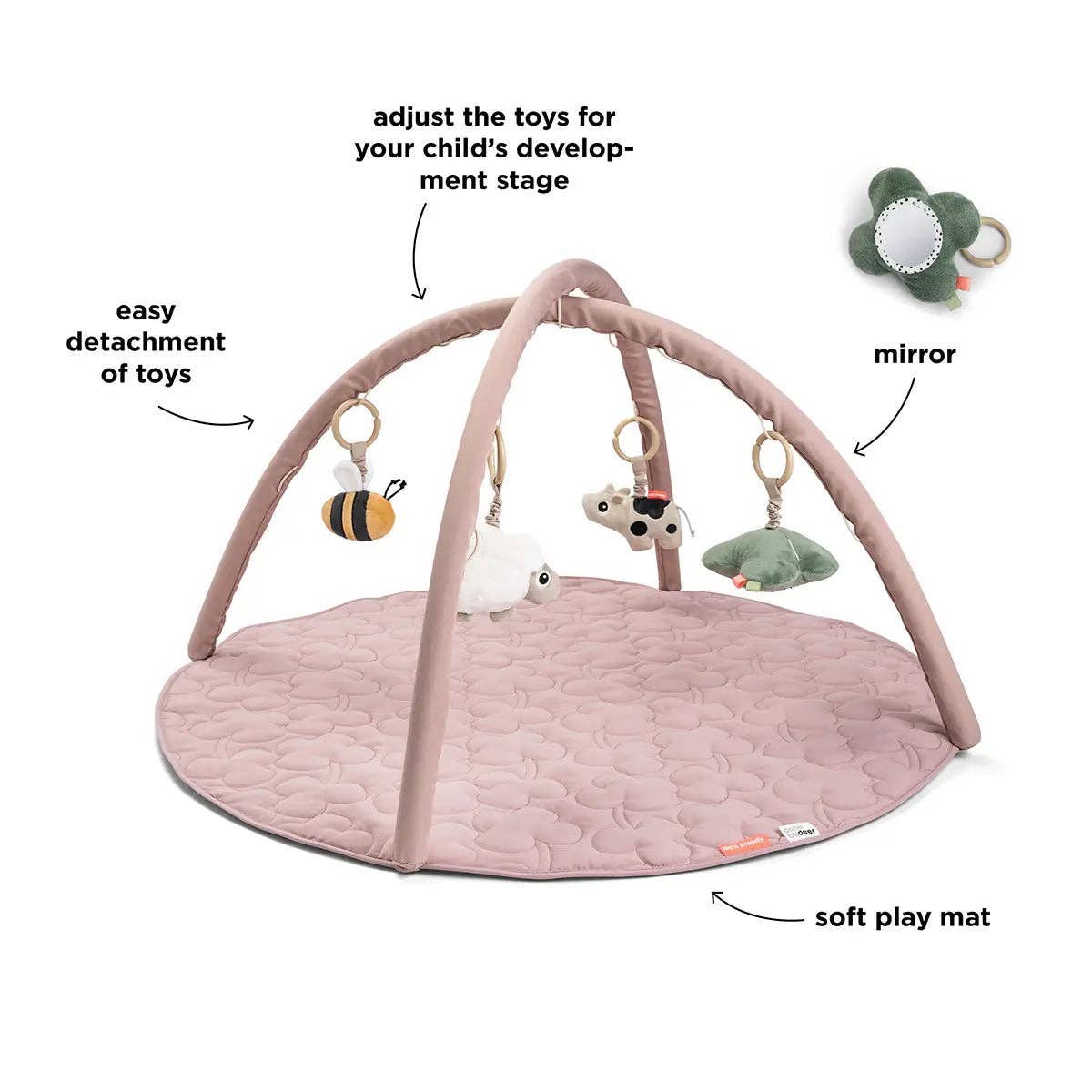 Activity Play Mat Tiny Farm Powder for wholesale on Faire2