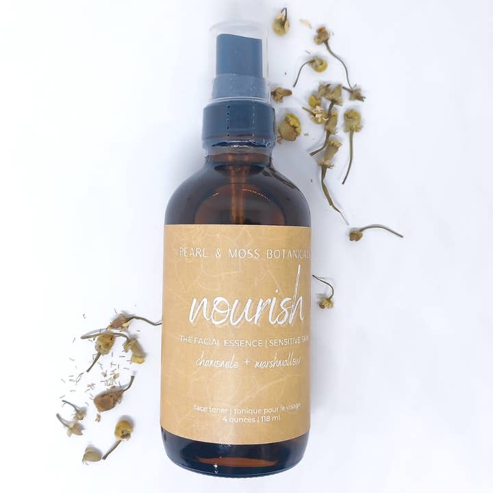 Facial Essence: Nourish for wholesale by Pearl & Moss Botanicals Inc.