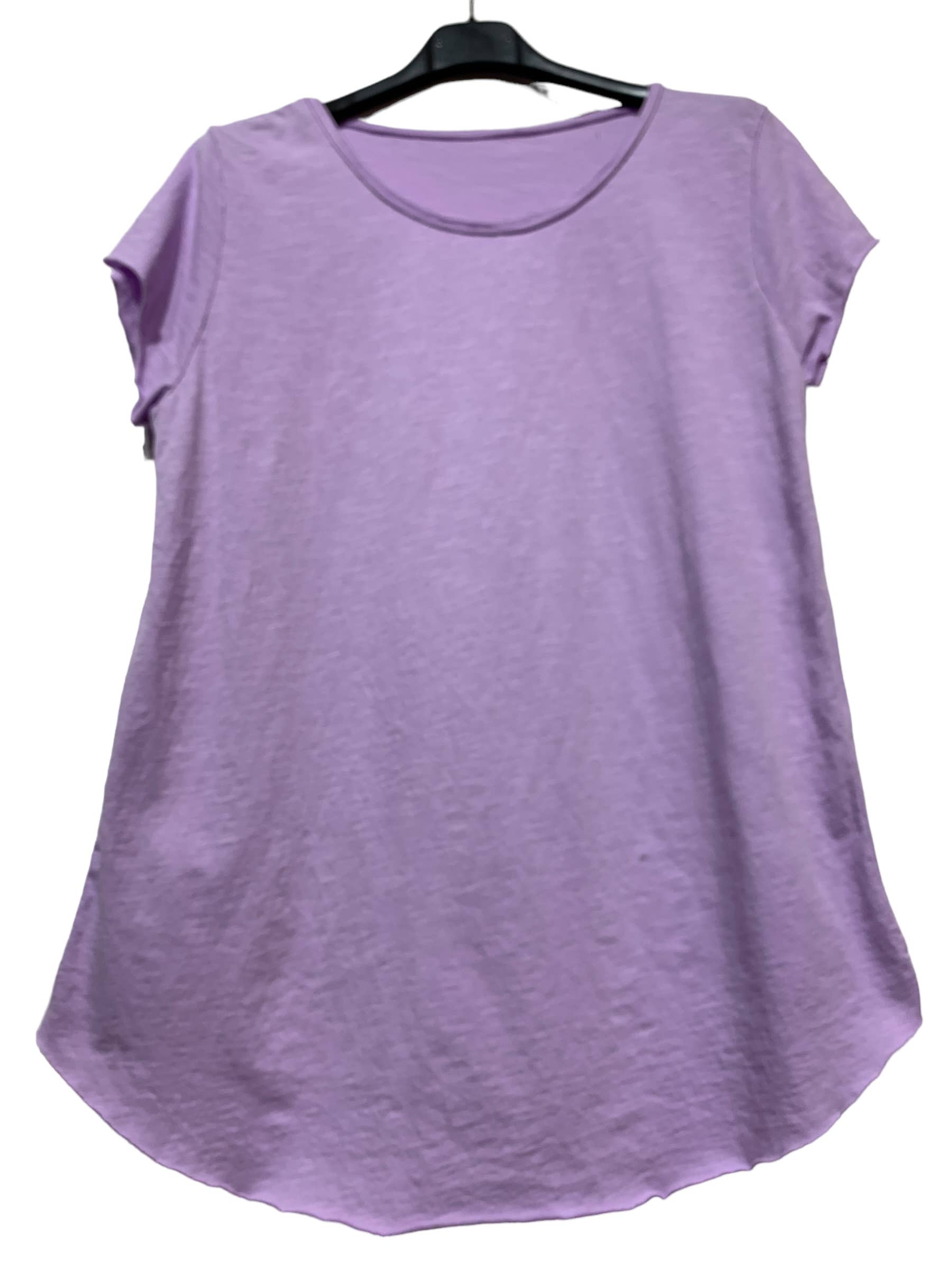 LINEN & COTTON HOUSE – Engroshandel T-shirt – til kvinder – Bomuld t-shirt med rund hals, basis 811764