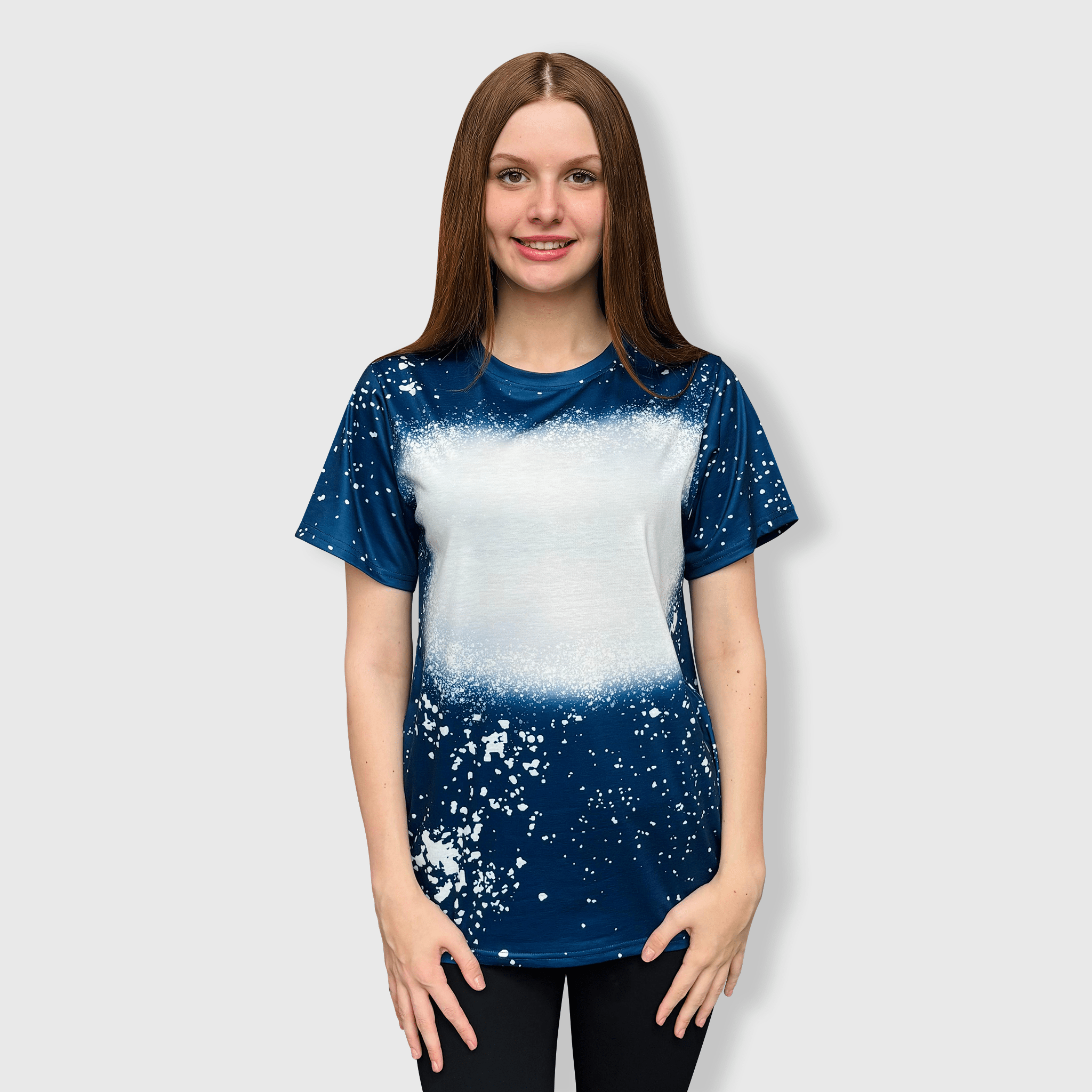 ILTEX Apparel - Wholesale T-Shirt - Women's - FAUX Bleached Tees - Adult8