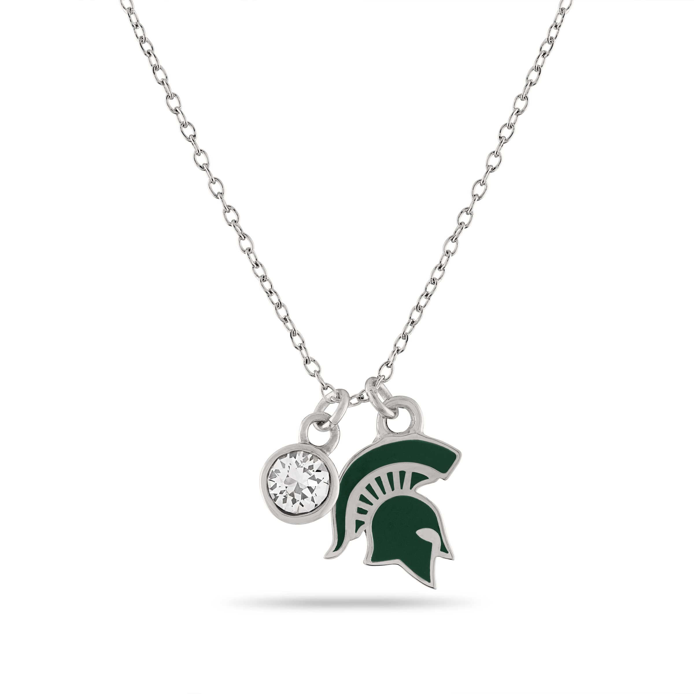 Stone Armory - Wholesale Pendant/Charm Necklace - Michigan State Spartan Charm Necklace0