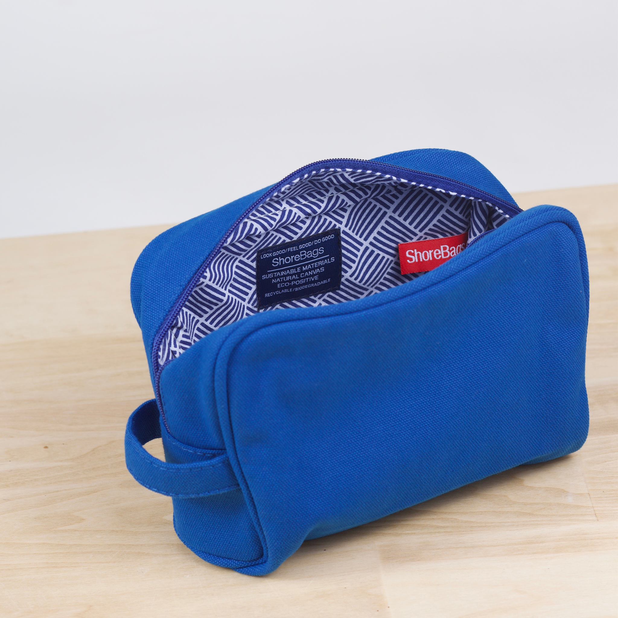 ShoreBags – Großhandel Schmink-/Kosmetiktasche – Accessoires Reise-Schminktasche mit Leinenfutter, personalisierbar0