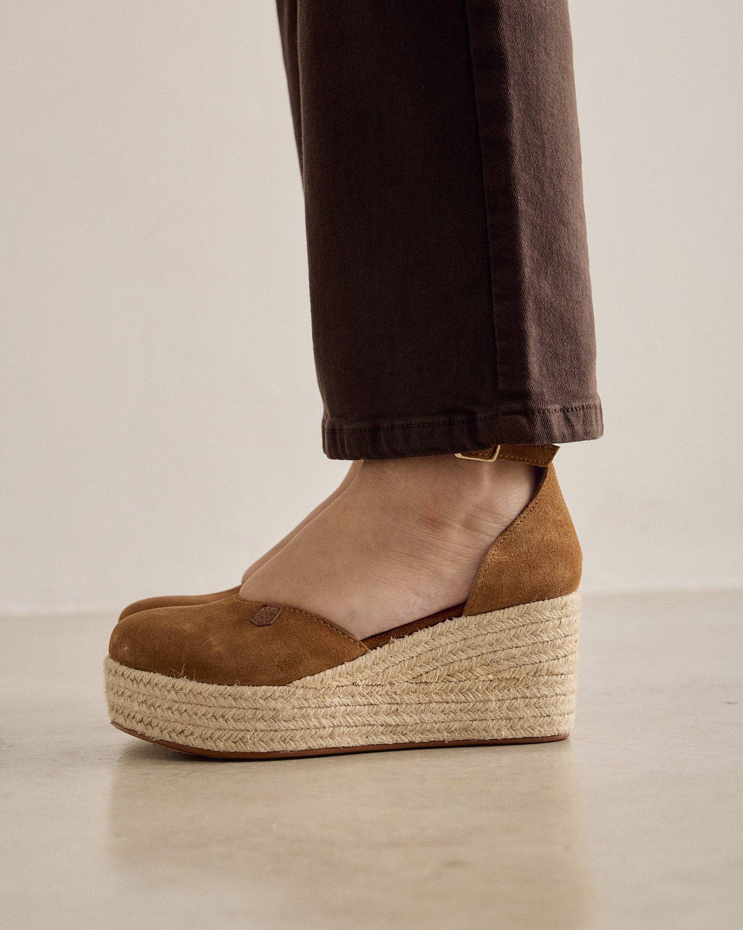 POPA - Wholesale Wedges - Women's - Cantalar Suede Leather5