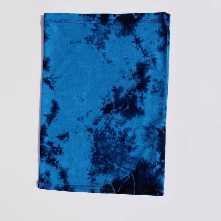Blue Tie Dye Gaiter for wholesale by American Mask Project