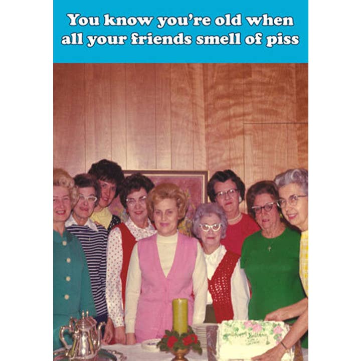 Dean Morris Card - You know you're old... for wholesale by Bobangles