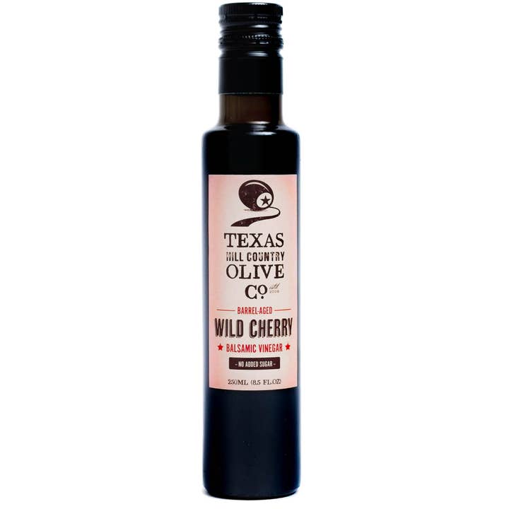 Wild Cherry Vinegar - 250ml. for wholesale by Texas Hill Country Olive Co.