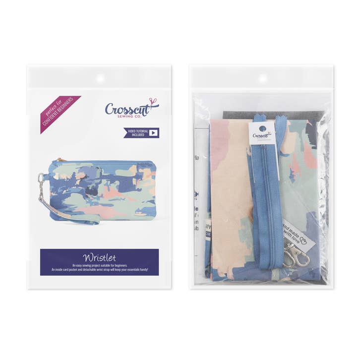 Crosscut Sewing Co. - Wholesale Craft Sewing Kit - Wristlet Sewing Kit - Adult Sewing Kit for Beginners42