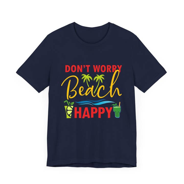 Non preoccuparti Beach Happy T-shirt unisex per la vendita all'ingrosso da parte di RC'nSONS