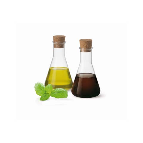 Kadra Kitchenware - Vente Distributeur d'huile et de vinaigre - Simax - Ensemble d'huile et de vinaigre classique, 0,1 pinte, 3,3 x 6 pouces
