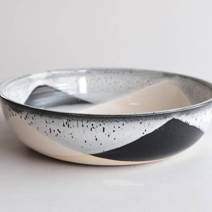 FHAR Studio - Wholesale Mixing Bowl - core - large low serving bowl - handmade porcelain