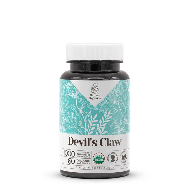 Devil's Claw Capsules for wholesale by Garden Organics