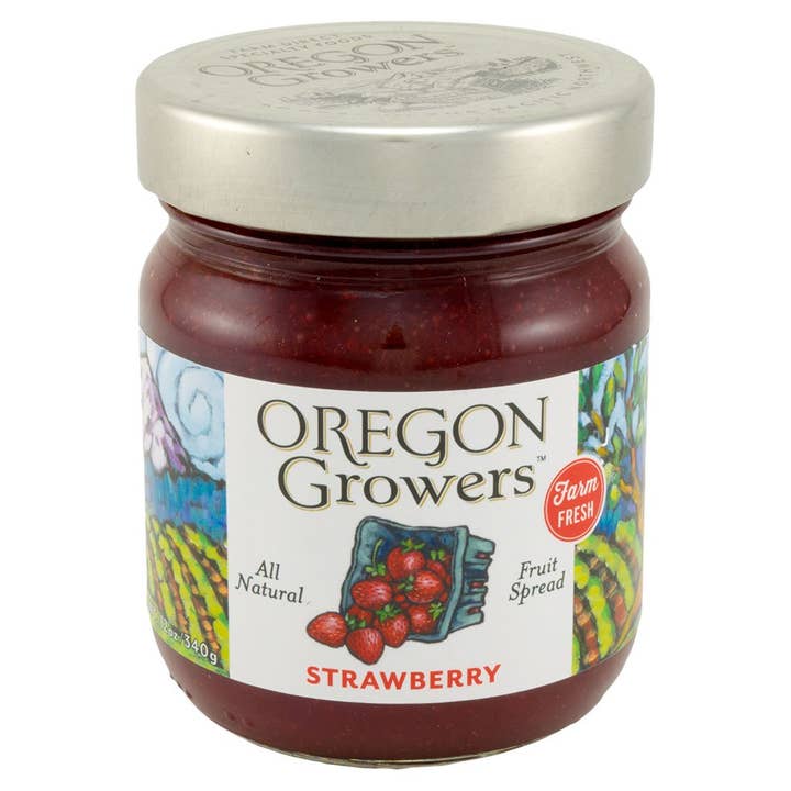 Oregon Growers - Wholesale Jam/Jelly - Oregon Strawberry Fruit Spread