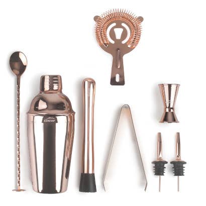 LACOR MENAJE PROFESIONAL S.L. - Wholesale Bar Tool - Copper Cocktail Utensils Set0
