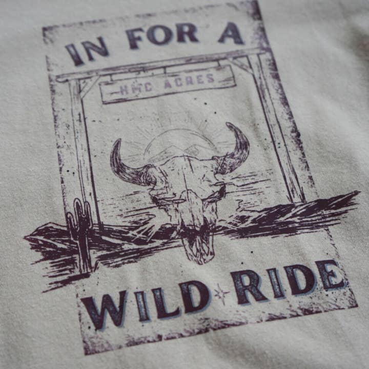 Body per neonato "In For a Wild Ride" per la vendita all'ingrosso da parte di HAHA MAMA Clothing