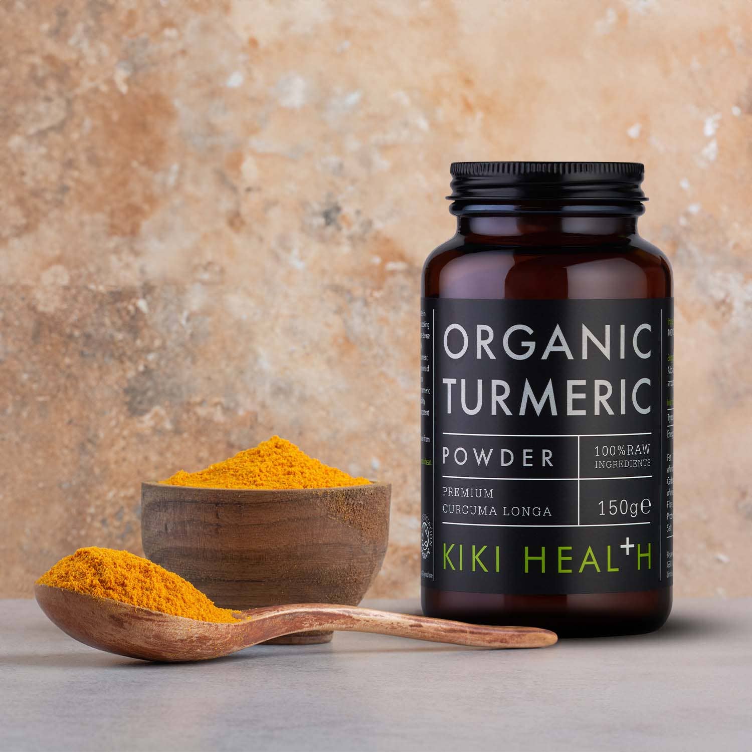 KIKI Heath – wholesale Protein/superfood powder – Organic Premium Turmeric Powder 150g2
