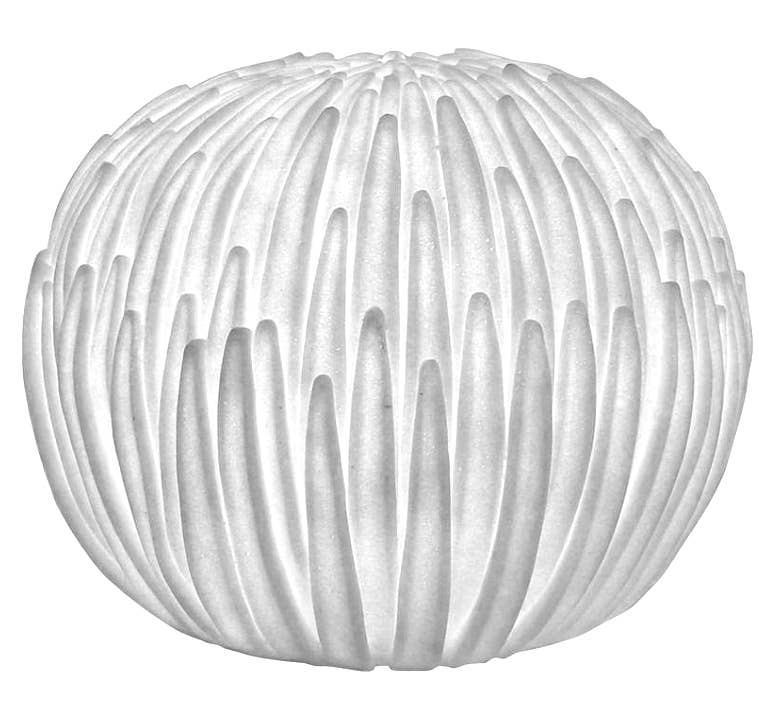 Modern Eastern by Contrast Inc. – wholesale Accent/desk lamp – Sandstone White Chrysanthemum Ball Lamp1