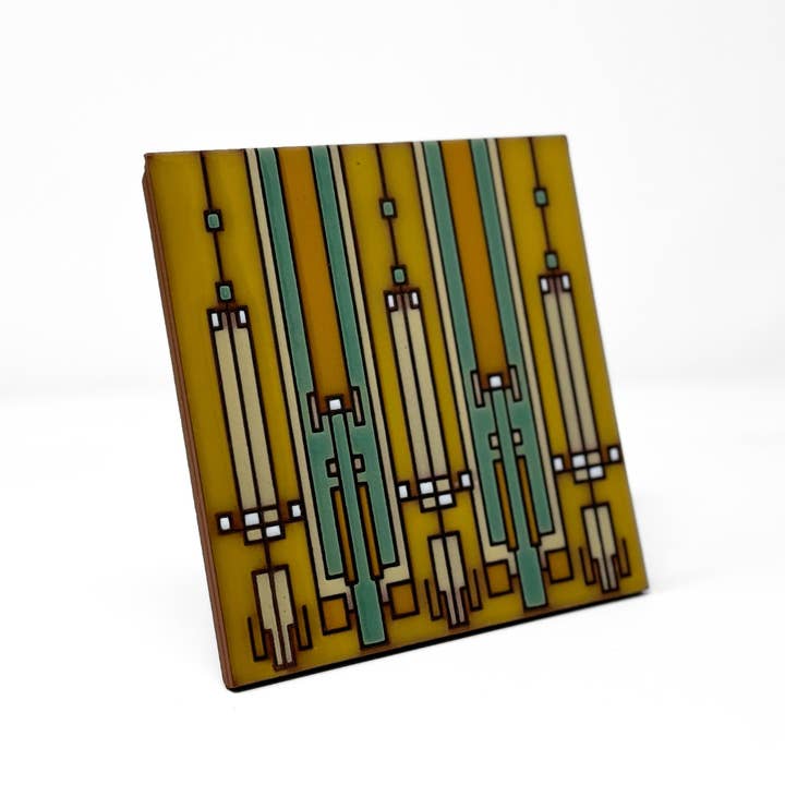 Carly Quinn Designs - Wholesale Wall Decor - Kids & Baby - Coonley House | Frank Lloyd Wright© 6x6 Tile