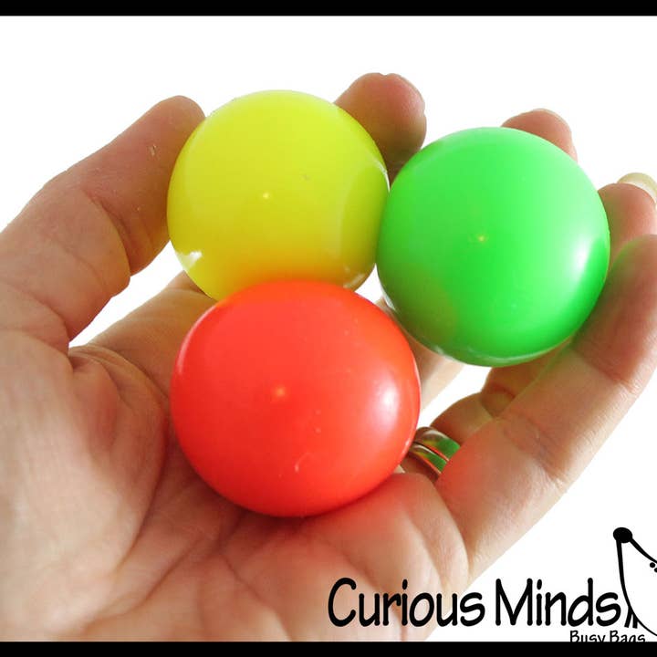 Curious Minds Toys - Vendita all'ingrosso Palla/pasta antistress - 1 piccola e incredibile palla antistress al neon confezionata singolarmente da 3,8 cm7