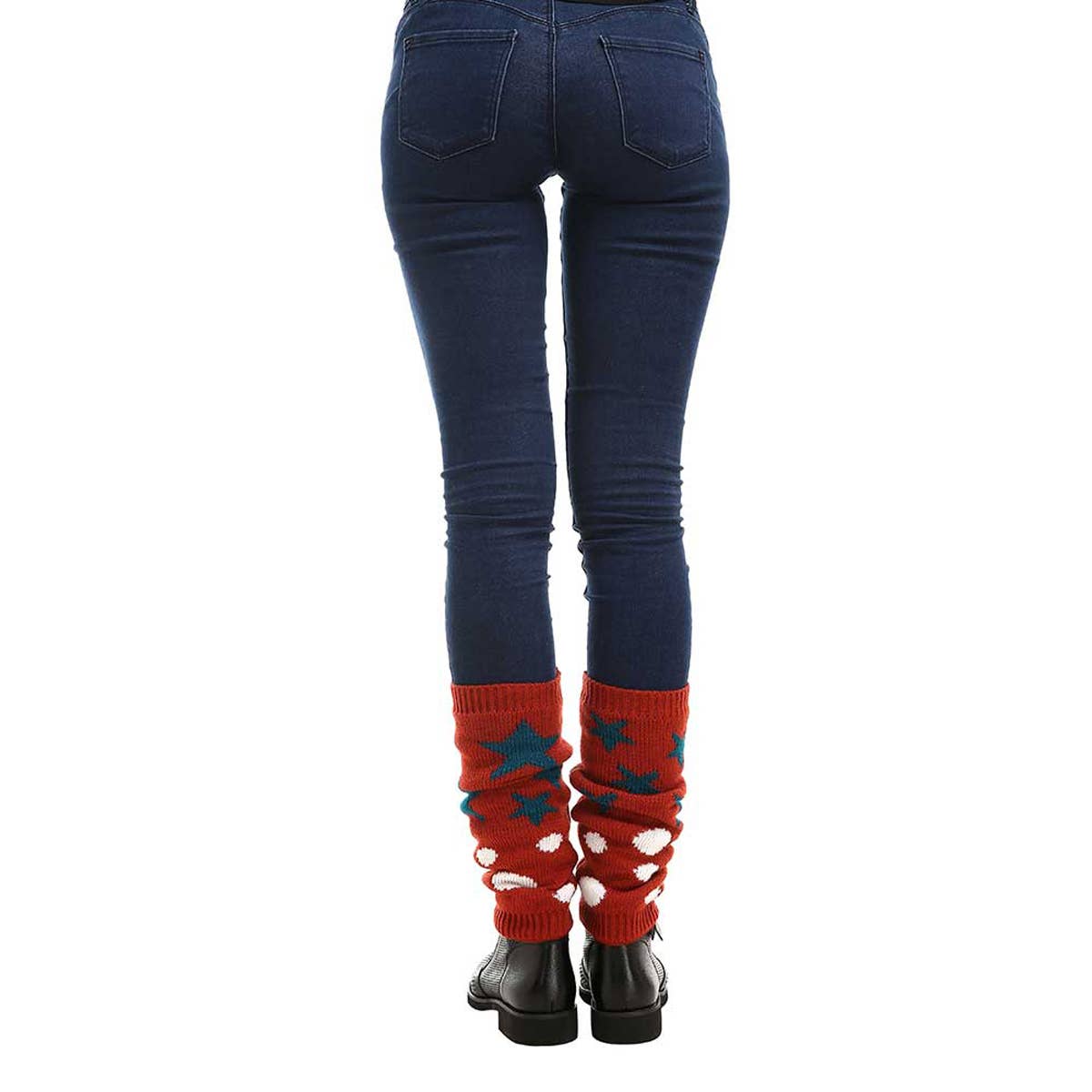 Mad Style - Wholesale Legwarmers - Women's - Red Varsity Leg Warmers2