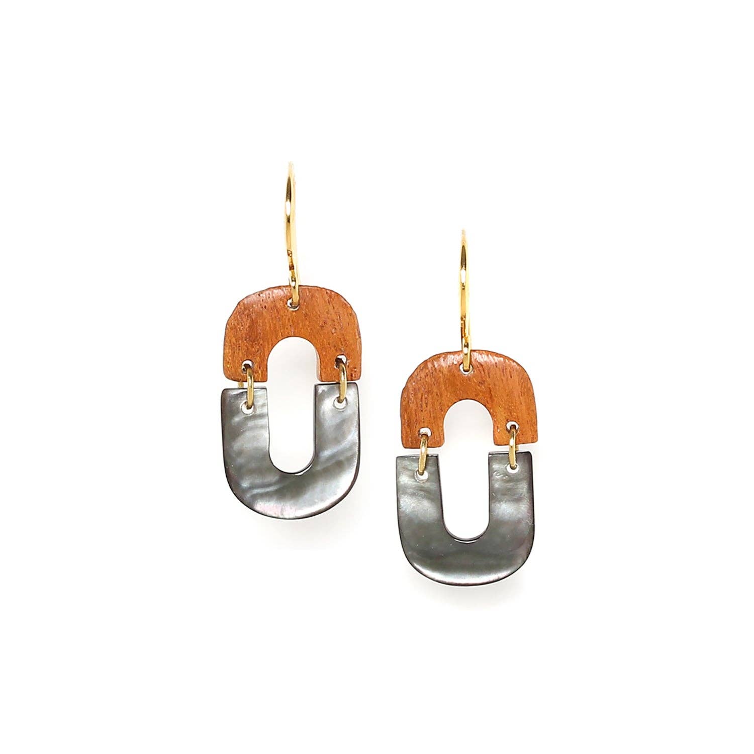 Glenn Griffin Collections - Wholesale Dangle Earrings - NBE23.1 Double You 12-78534