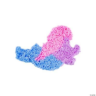 Fun Express - Wholesale Stress Relief Ball/Dough - MERMAID FOAM DOUGH (PC/BC, 6BC)