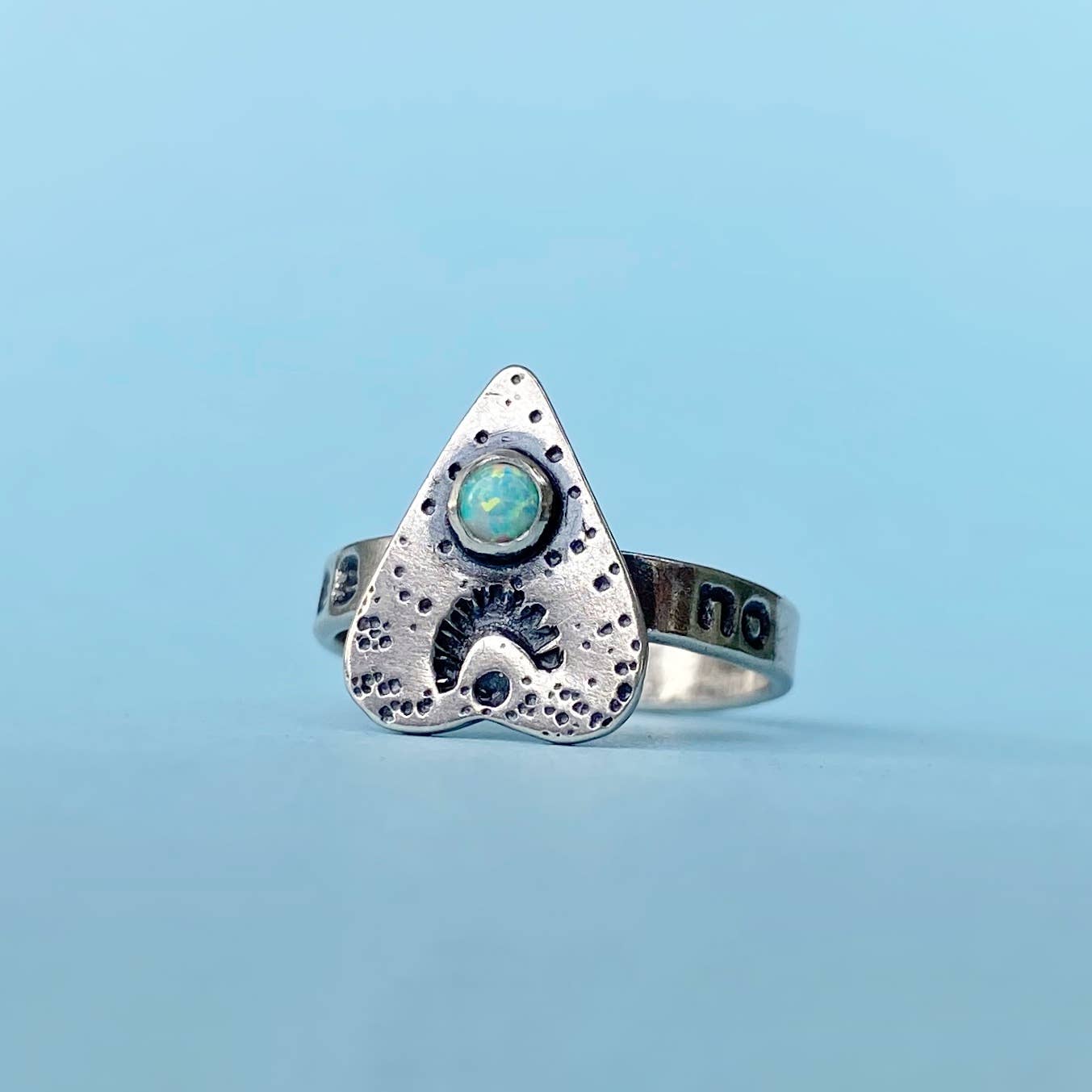 Blue and Blue - Wholesale Cocktail/Statement Ring - Ouija Ring - Opal