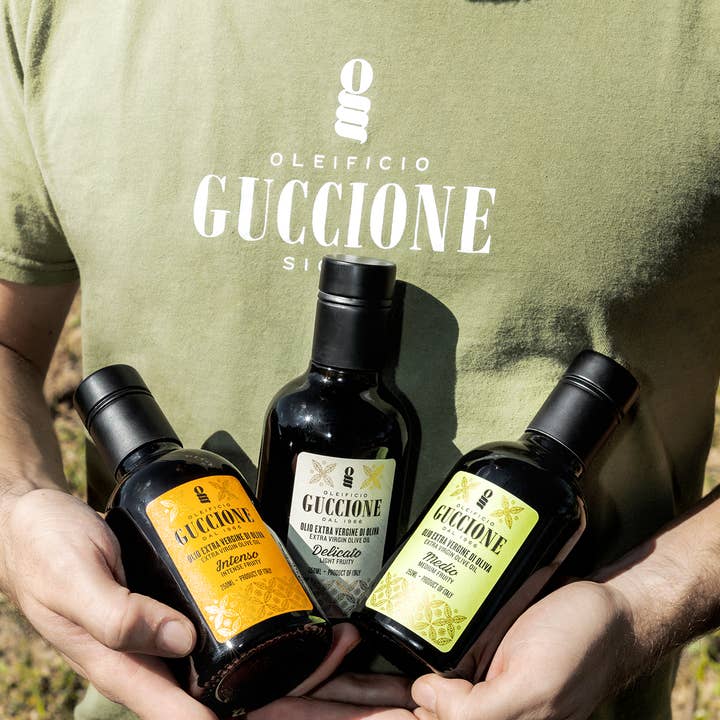 Oleificio Guccione - Wholesale Olive Oil - Guccione Delicato 500ml - Premium Extra Virgin Olive Oil