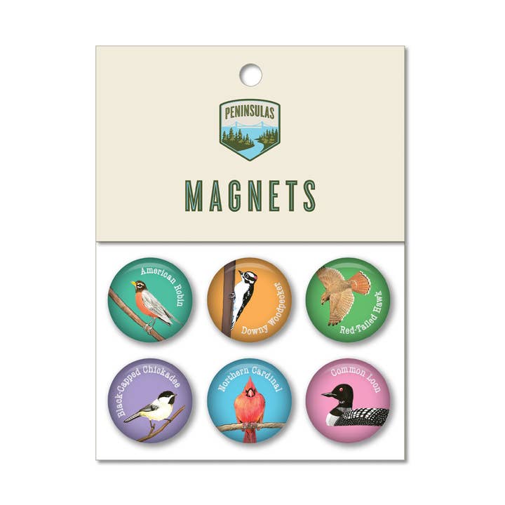 Midwest Birds Magnet Pack for wholesale by Peninsulas