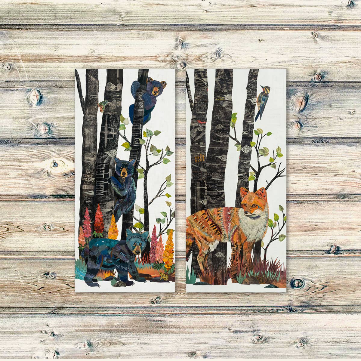 Dolan Geiman - Wholesale Art Print - Art Print | Fox Wall Art | MIDNIGHT FOREST (FOX)1