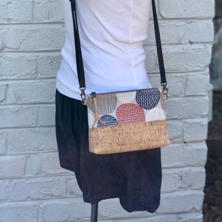 mmb by hand - Wholesale Crossbody Bag - Women's - Organic and Cork Mini Crossbody9