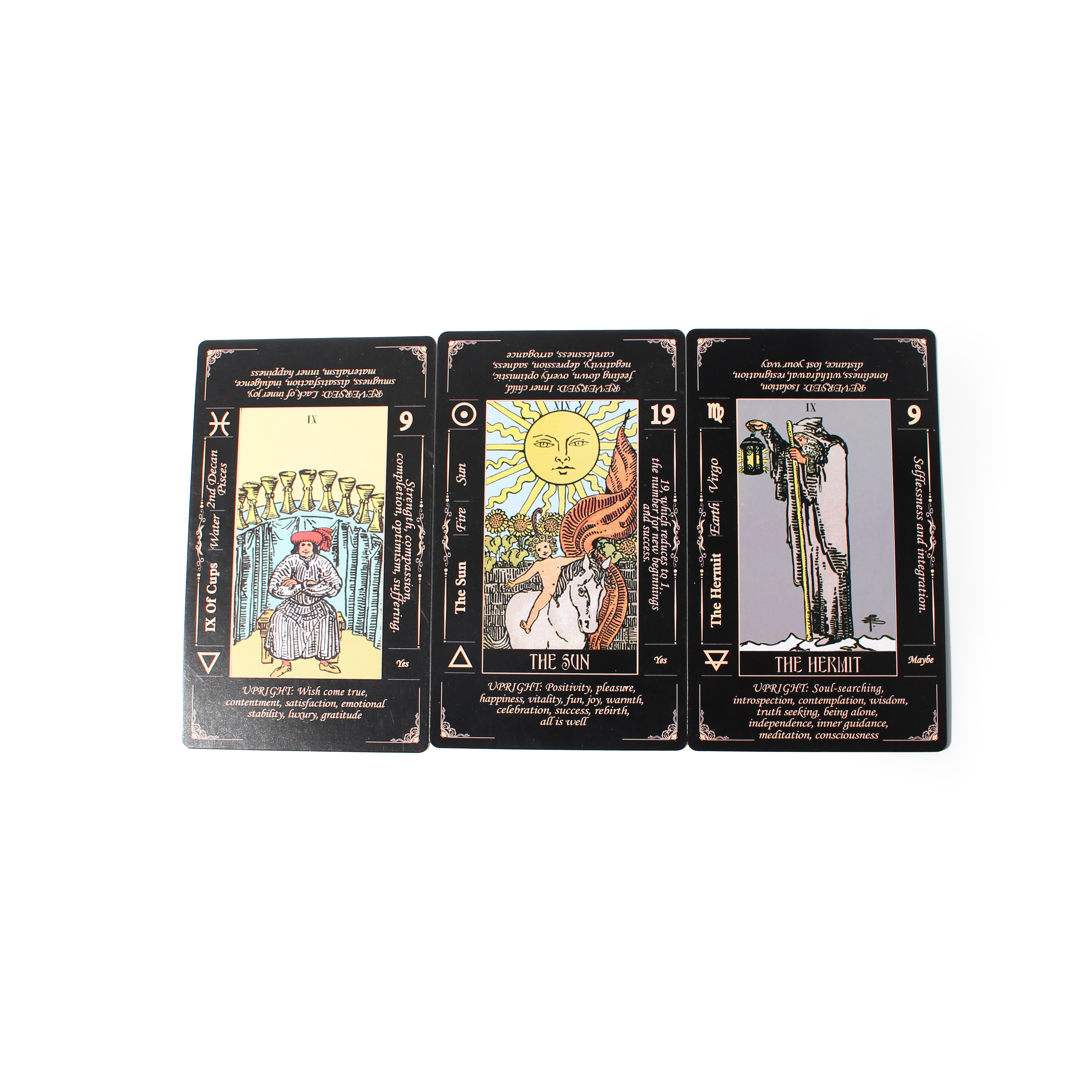 Stonebridge Imports – wholesale Tarot cards – Tarot2Go - A Surprise 3 Card Spread - 5 Pack - DECK2