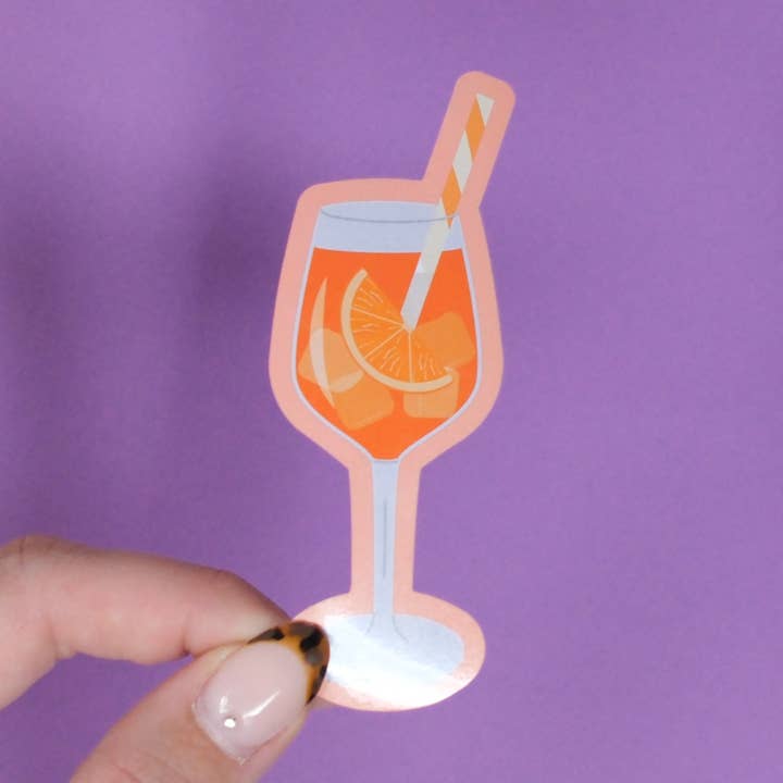 Autocolante Aperol Spritz por atacado de Made Au Gold