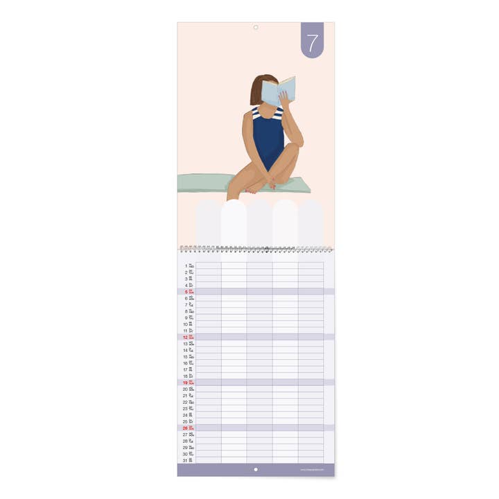 MIAO Papeterie - Wholesale Calendar - Family Planner | CALENDAR7
