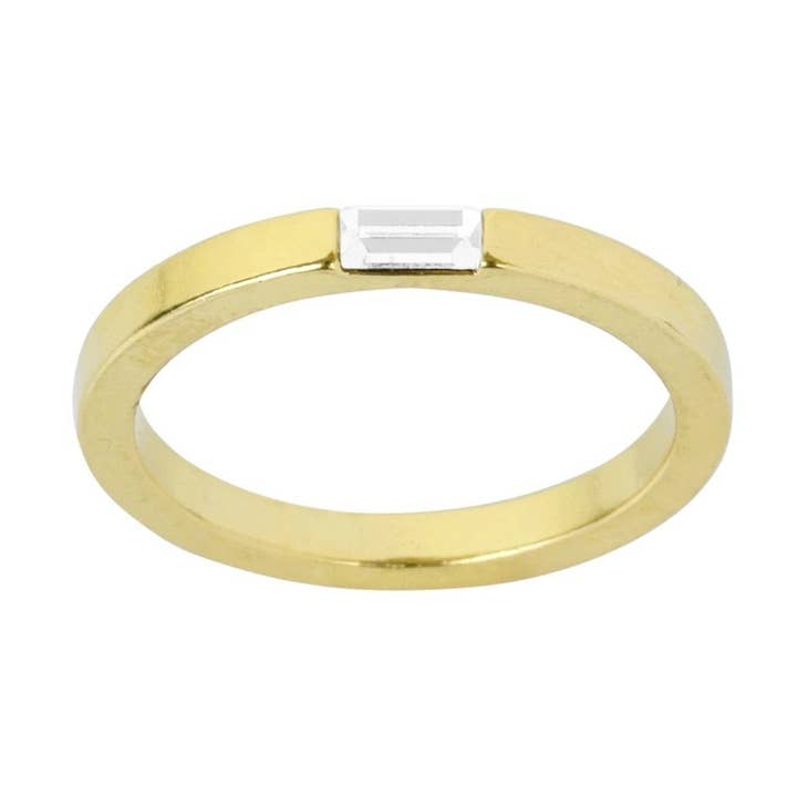 Katie Dean - Wholesale Multi-Stone Ring - Baguette Ring0