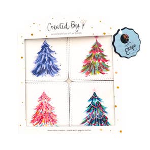 KEVA and Created By - Wholesale Coasters - Spruce & Berries Coasters Set of 44