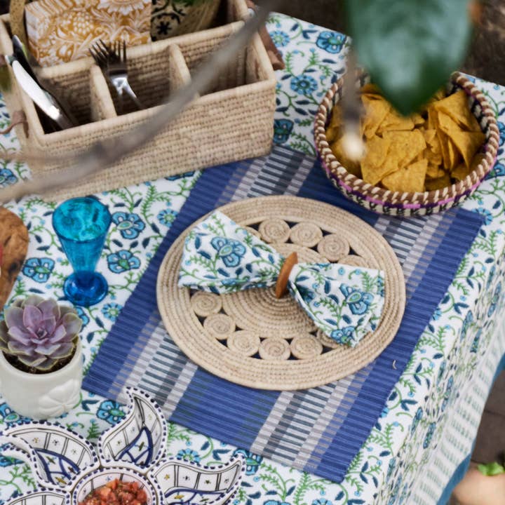 Ten Thousand Villages - Wholesale Charger Plate - Pleta Woven Date Palm Leaf Charger1