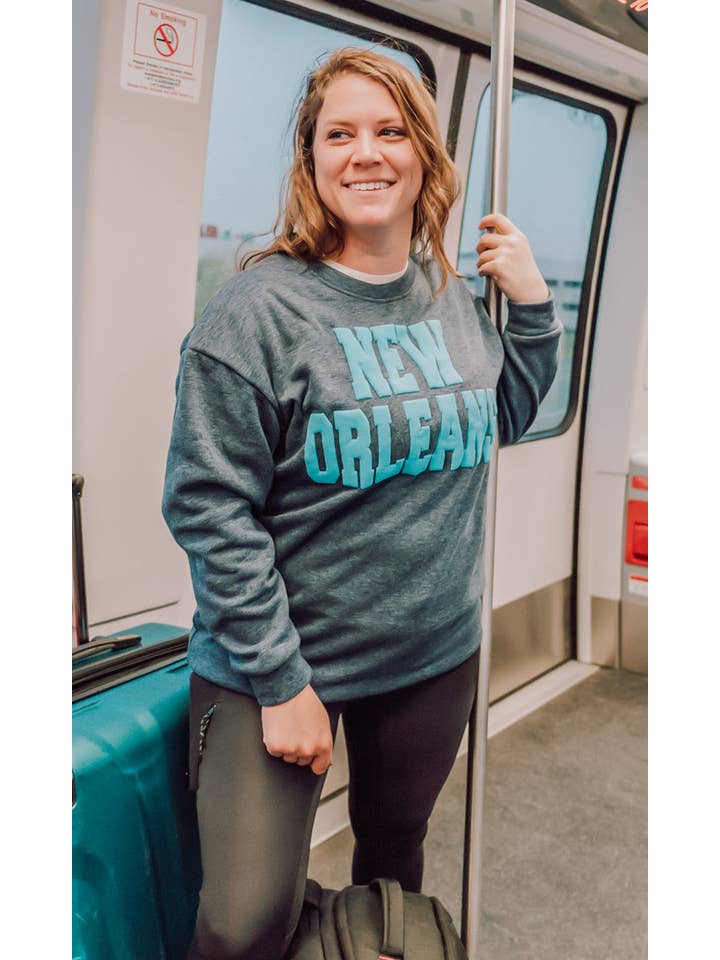 Sugar Stitch - Vente Sweat-shirt à imprimés – femme - Sweatshirt Magic Puff Big Letter personnalisé8