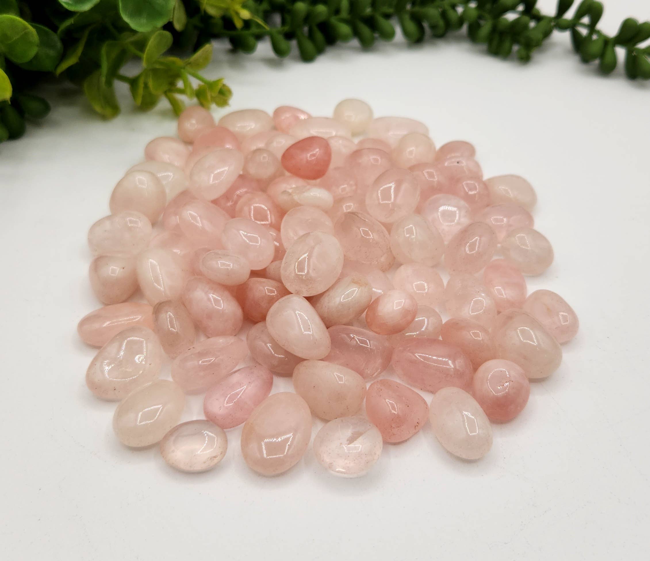 Meraki Gemstones - Wholesale Spiritual Stone/Crystal - Rose Quartz Tumbled Gemstones 10-20mm (0.5kg/1.1lbs)2
