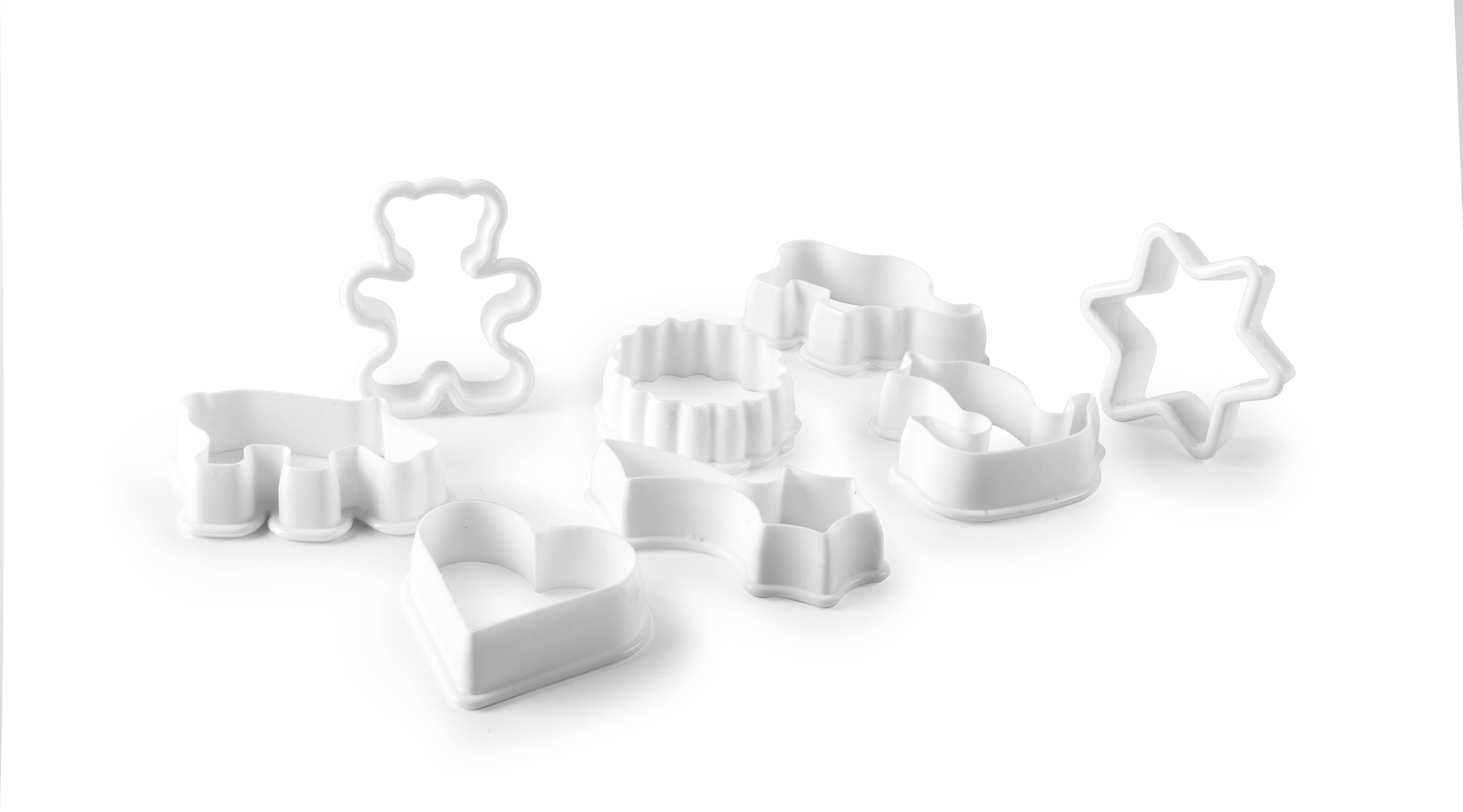 Ibili - Wholesale Kitchen Tool/Gadget - IBILI - Plastic cookie cutter (blister 8 u)1