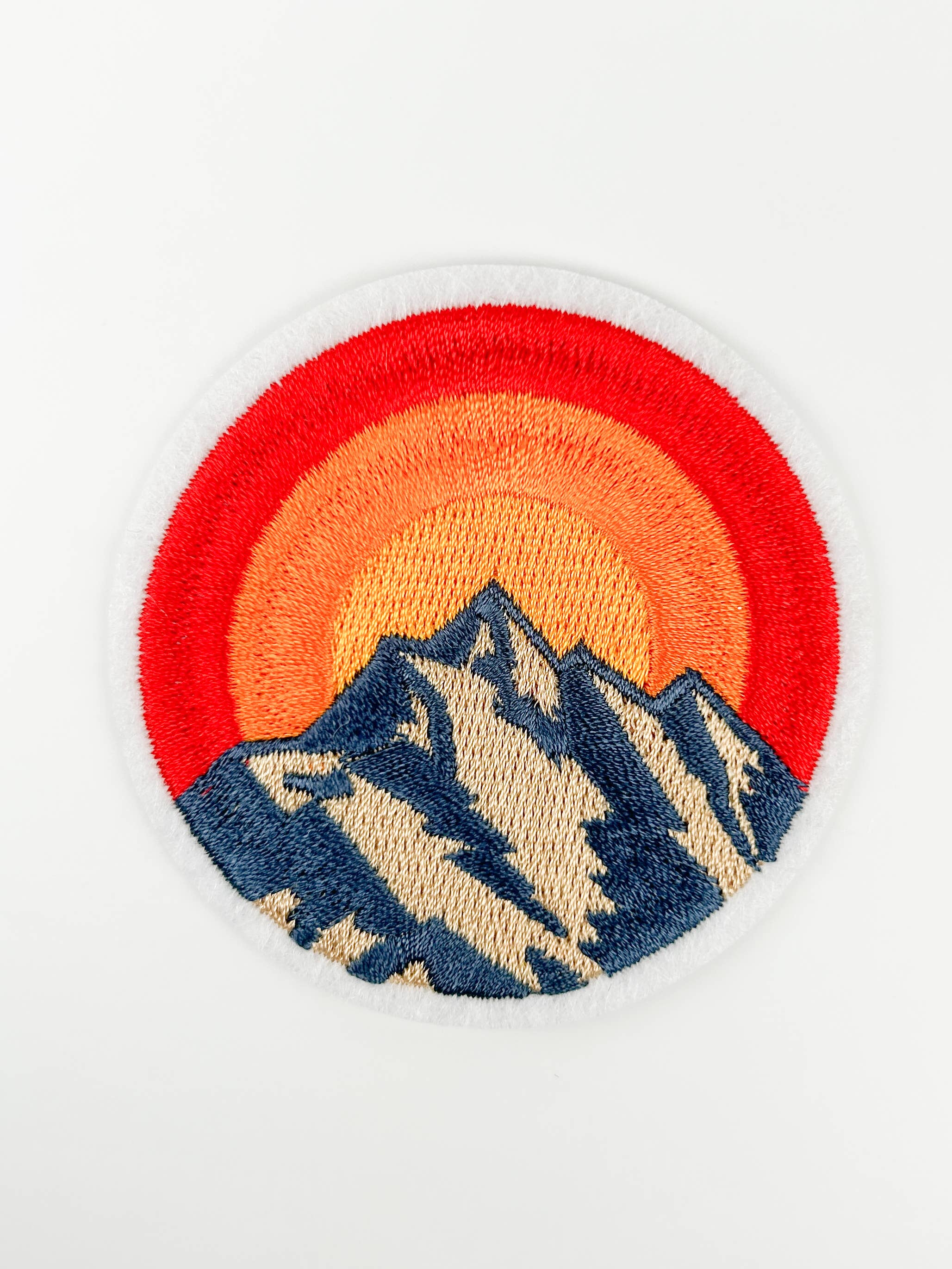 Field Trip Threads – wholesale Patch – Embroidered Mountain Iron On Sew On Patch1