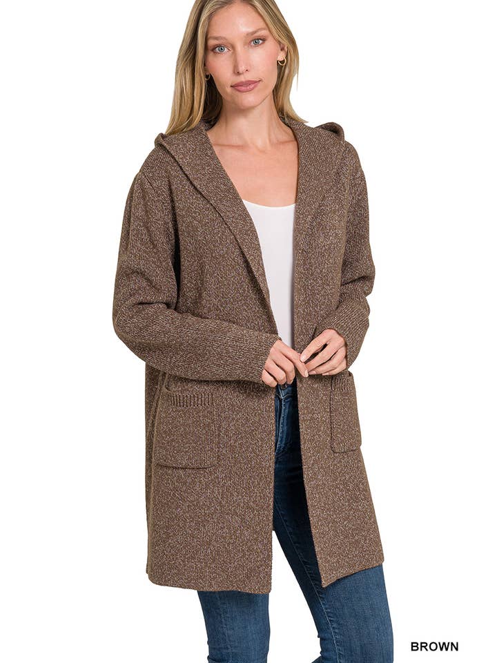 42POPS - Wholesale Cardigan - Women's - , SI-24867 Premium Sweater Hoodie Cardigan9