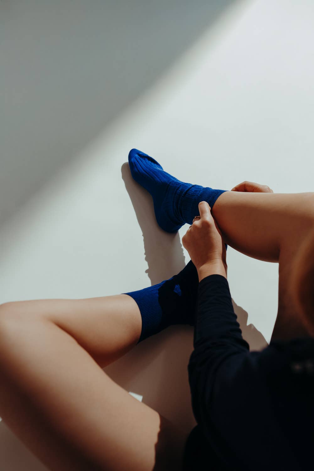 filo.sofia - Wholesale Socks - Unisex - Calzini corti in bambù unisex royal1