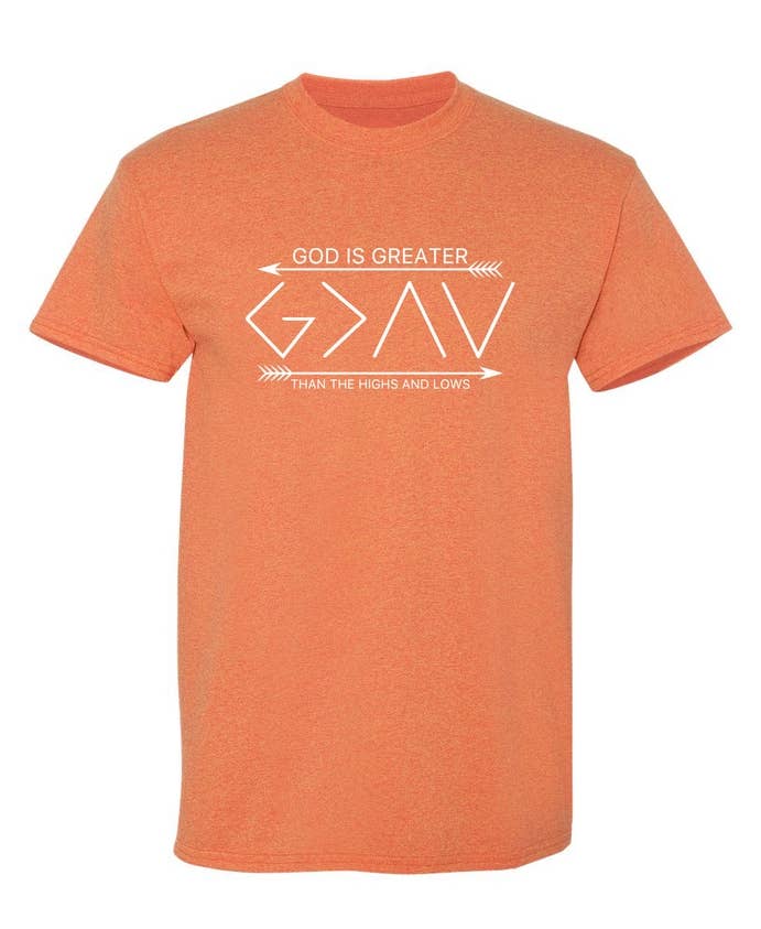 Feelin Good Tees - Wholesale Screen Printed T-Shirt - Unisex - God Is Greater Than Highs and Lows11