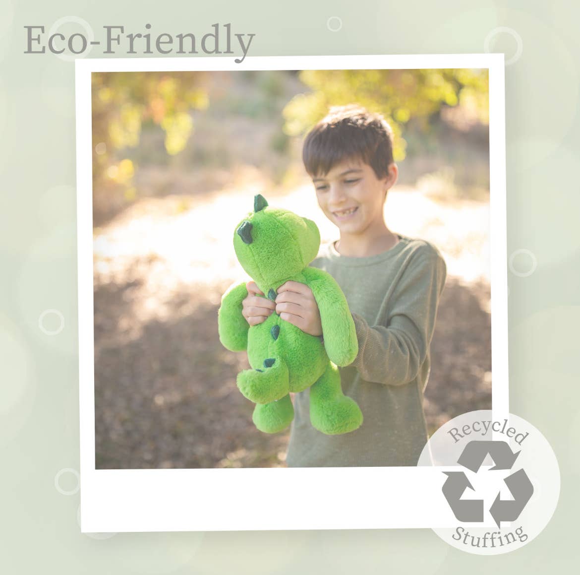 Beverly Hills Teddy Bear Company - Wholesale Stuffed/Plush Toy - Kids & Baby - World's Softest 16-inch Green Dino Plush Toy for Kids4