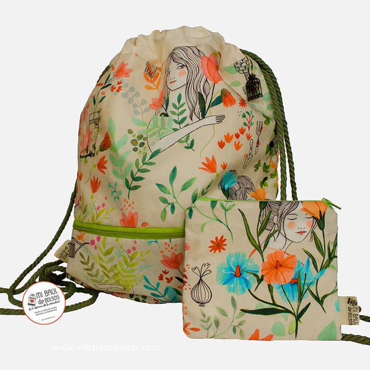 Rygsæk og pung blødgjort „Desidia“ for engroshandel hos Mi Baúl de Bolsos