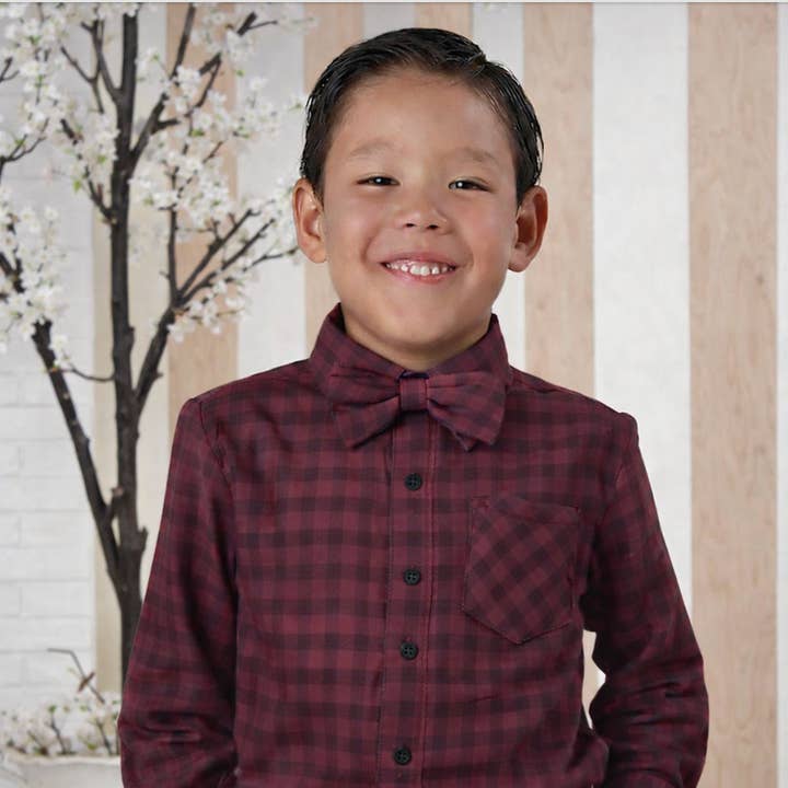 Camisa de niño, Cuadro de bayas para venta al por mayor de Ooh! La, La! Couture