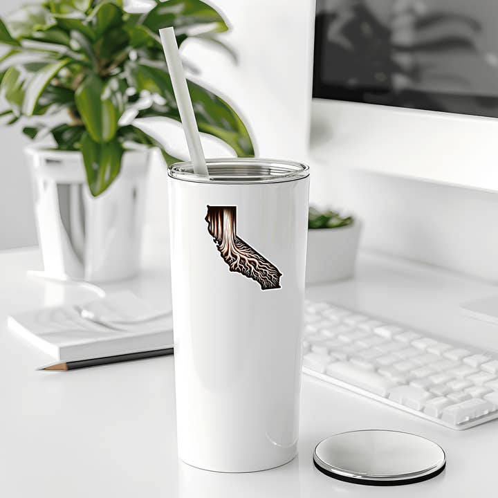 Sticker Atlas - Wholesale Sticker - California State Roots Sticker6